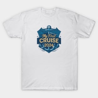 My First Cruise 2024 T-Shirt